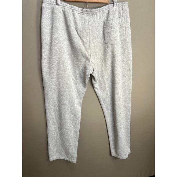 Nike Sweat Grey Pants VTG XL Relax Comfort Lounge Drawstring Athletic Athleisure - Picture 2 of 16